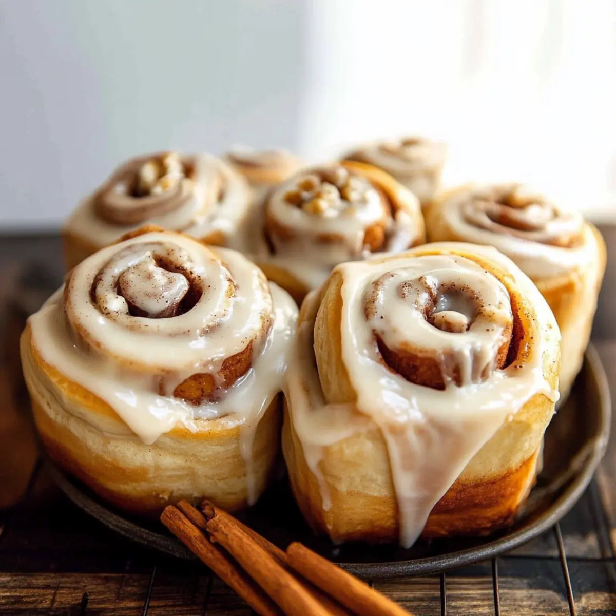 Delicious Overnight Chai Cinnamon Rolls with Cream Cheese Frosting