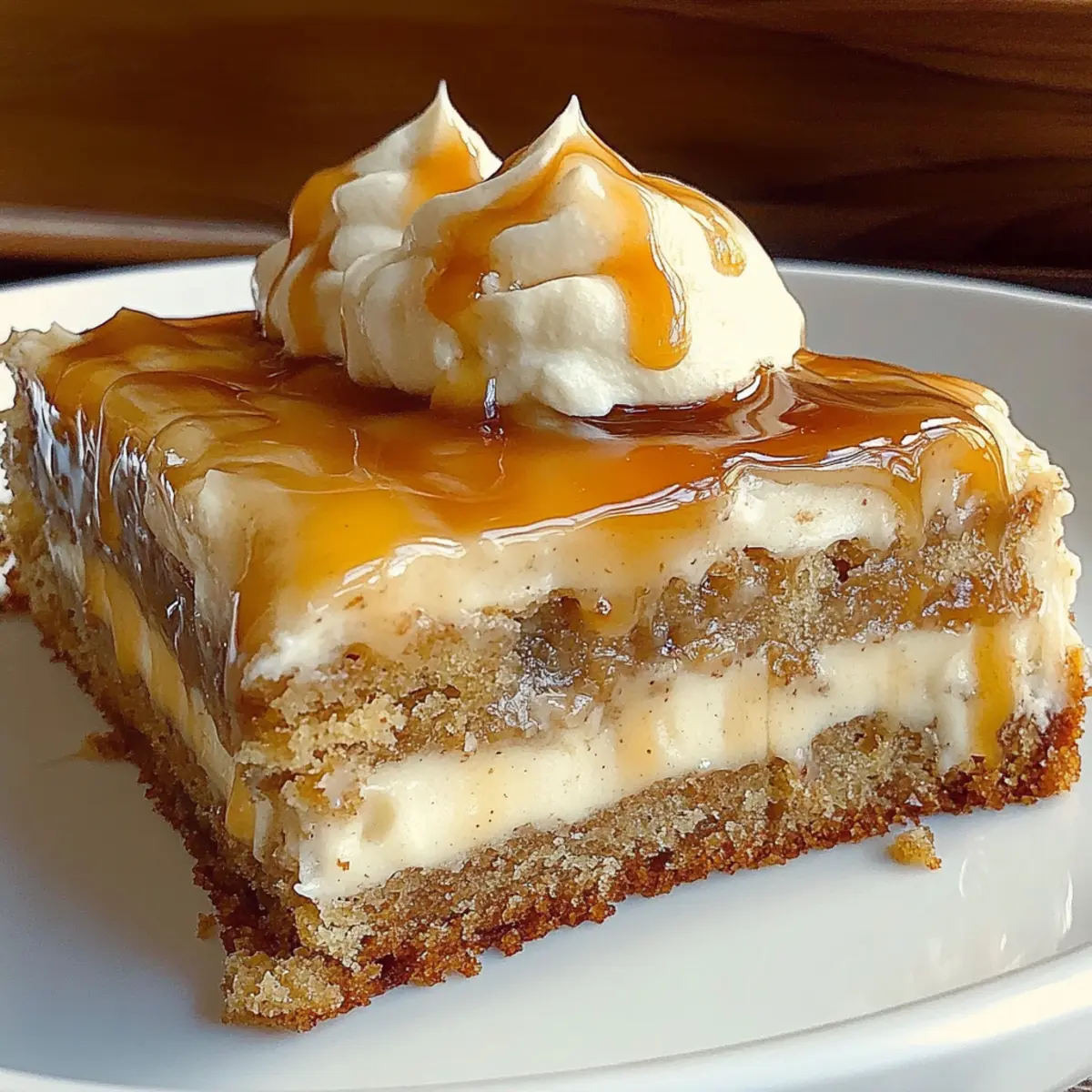 Delicious Gluten Free Salted Caramel Banana Cake Recipe