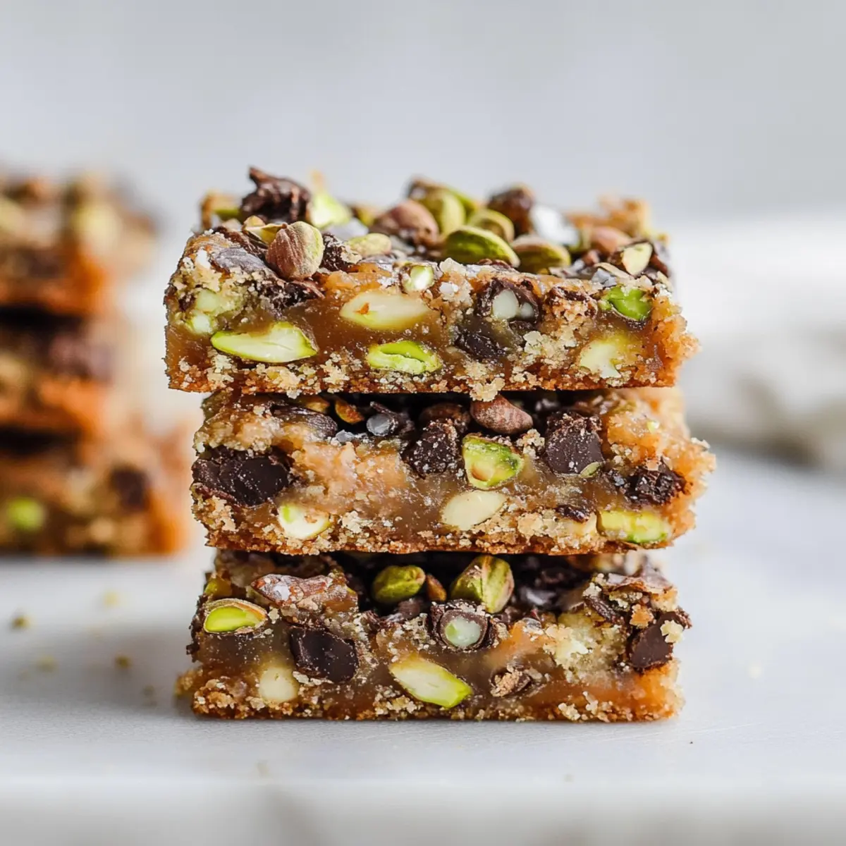 Irresistible Pistachio Seven Layer Cookie Bars Recipe