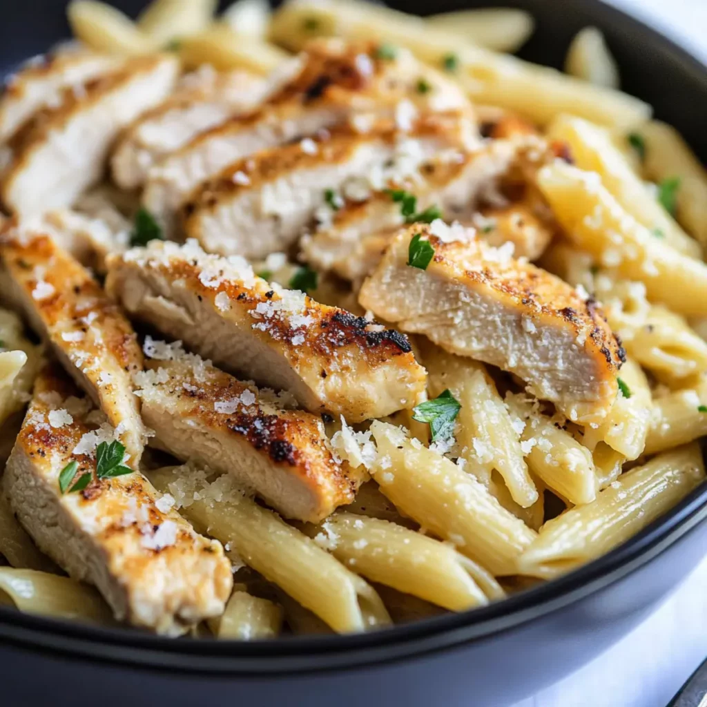 Easy Parmesan Chicken Pasta
