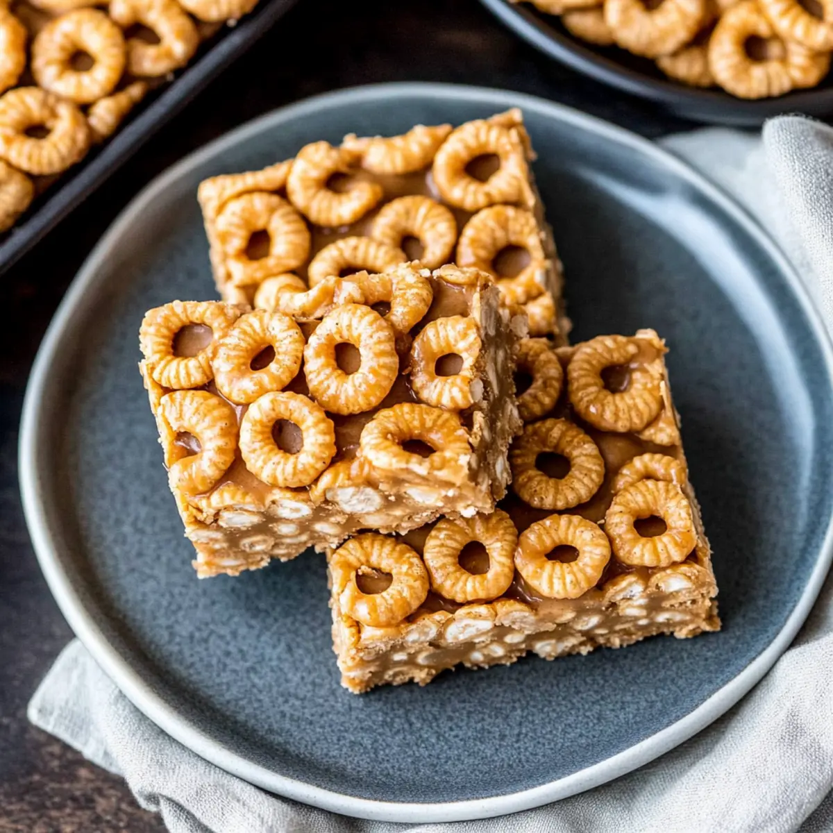 Easy No-Bake Cheerio Peanut Butter Bars Ready in Minutes