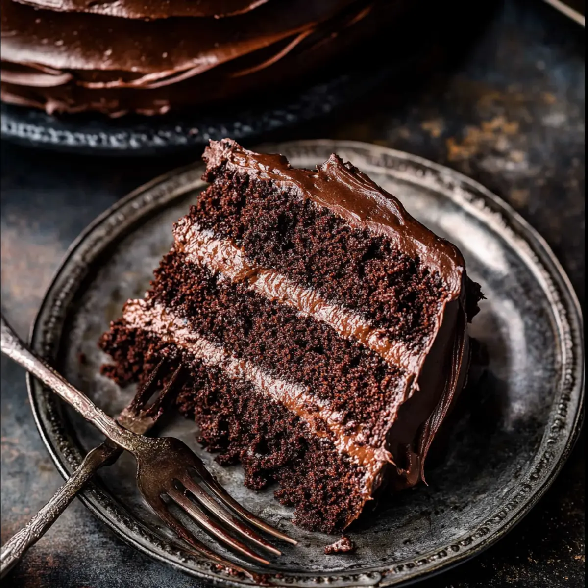 Old-Fashioned Devil's Food Cake
