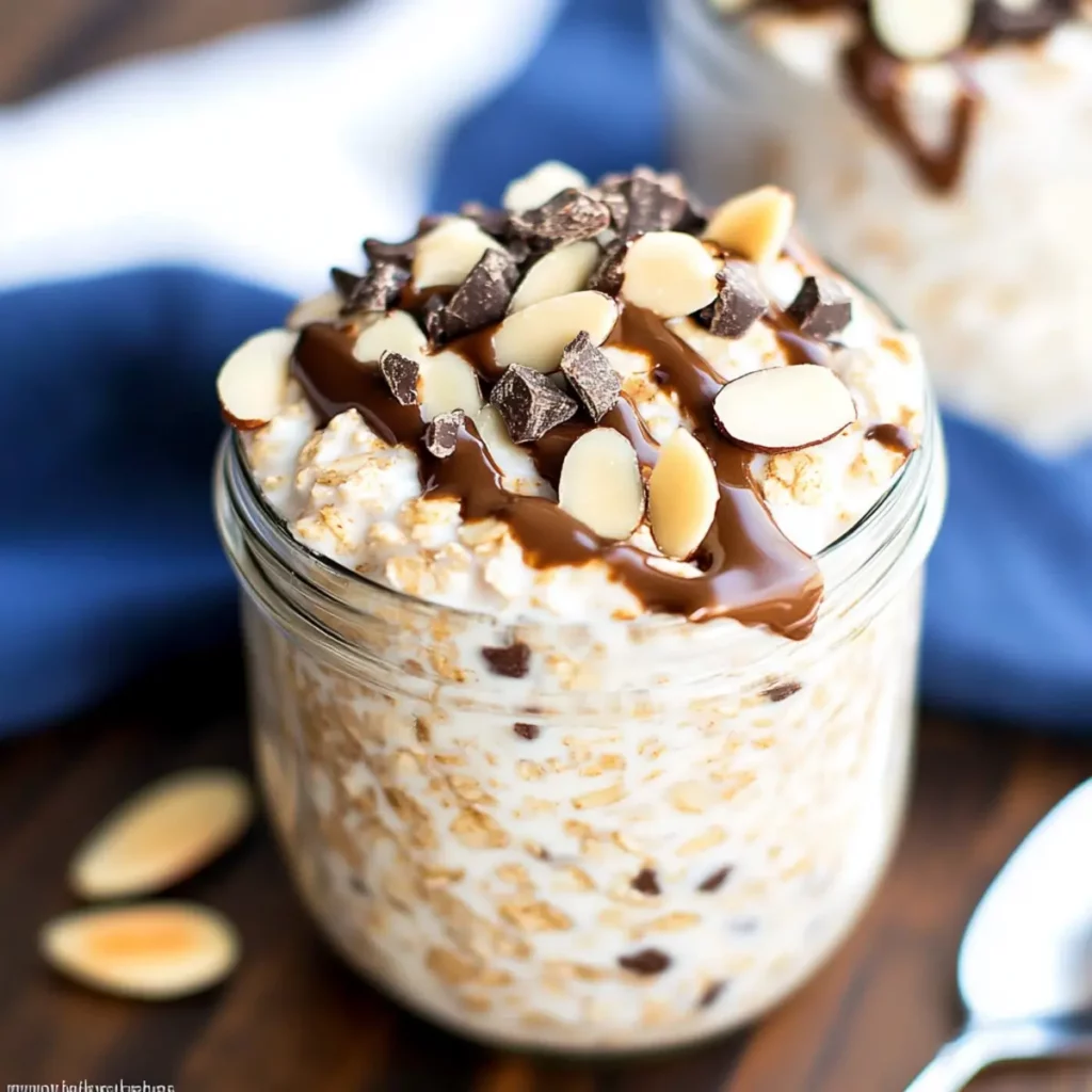 Vegan Almond Joy Overnight Oats