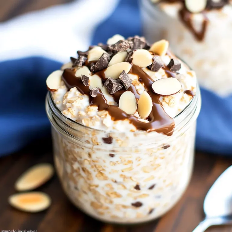 Vegan Almond Joy Overnight Oats