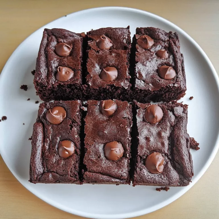 Super Fudgy Vegan & Gluten Free Sweet Potato Brownies