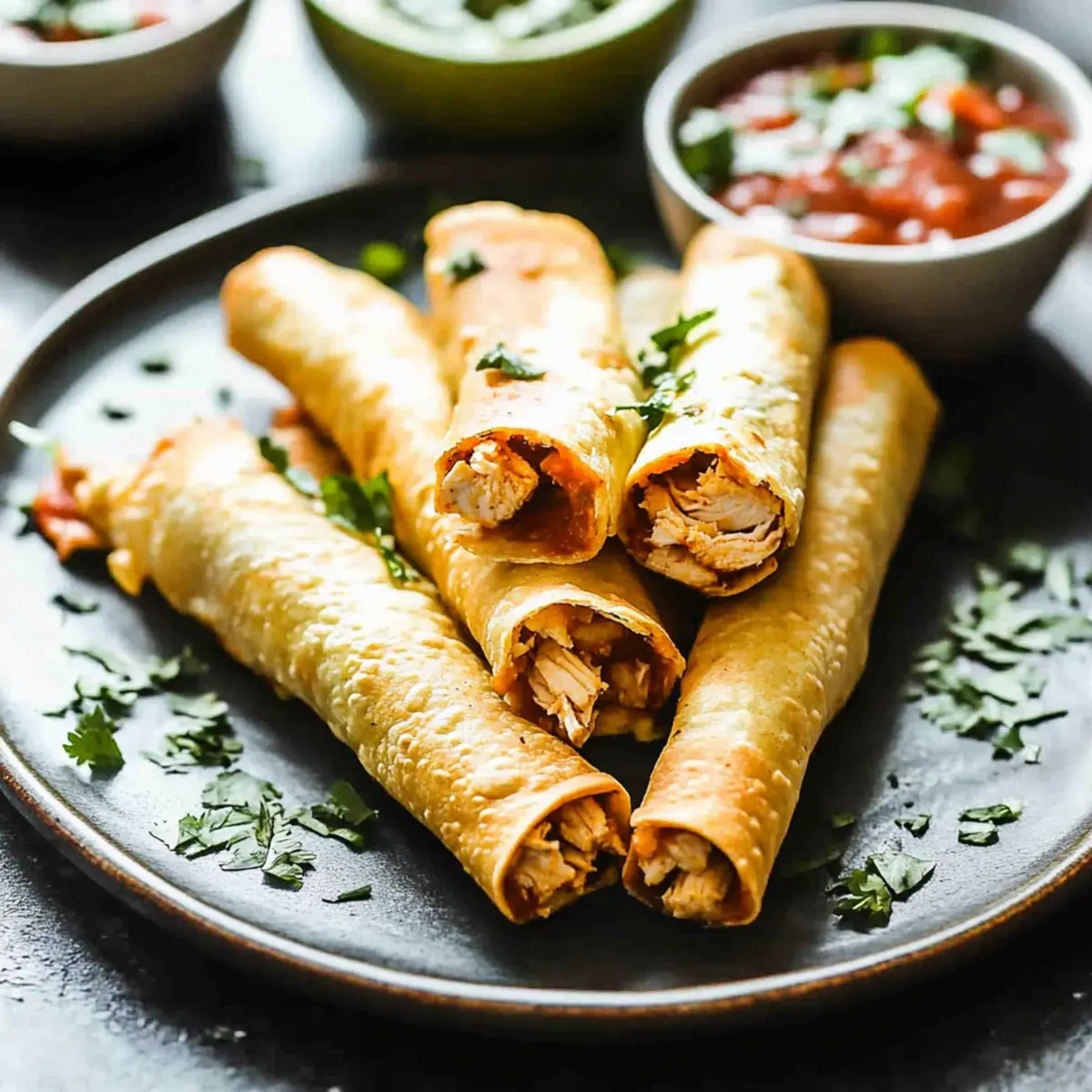 Deliciously Crispy Chicken Taquitos Recipe for Easy Snacking