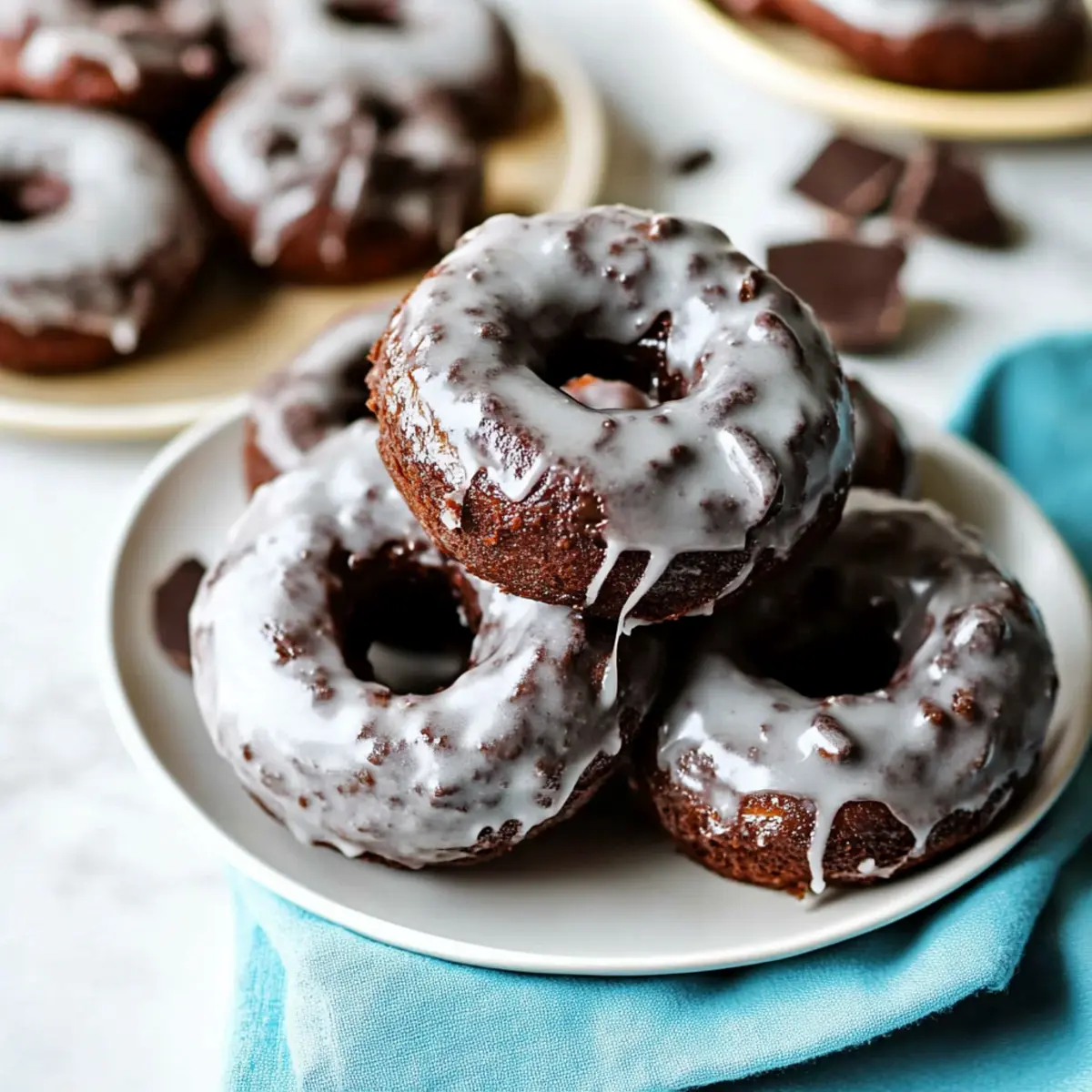 Delicious Cake Donuts with Chocolate Glaze Recipe to Try Today