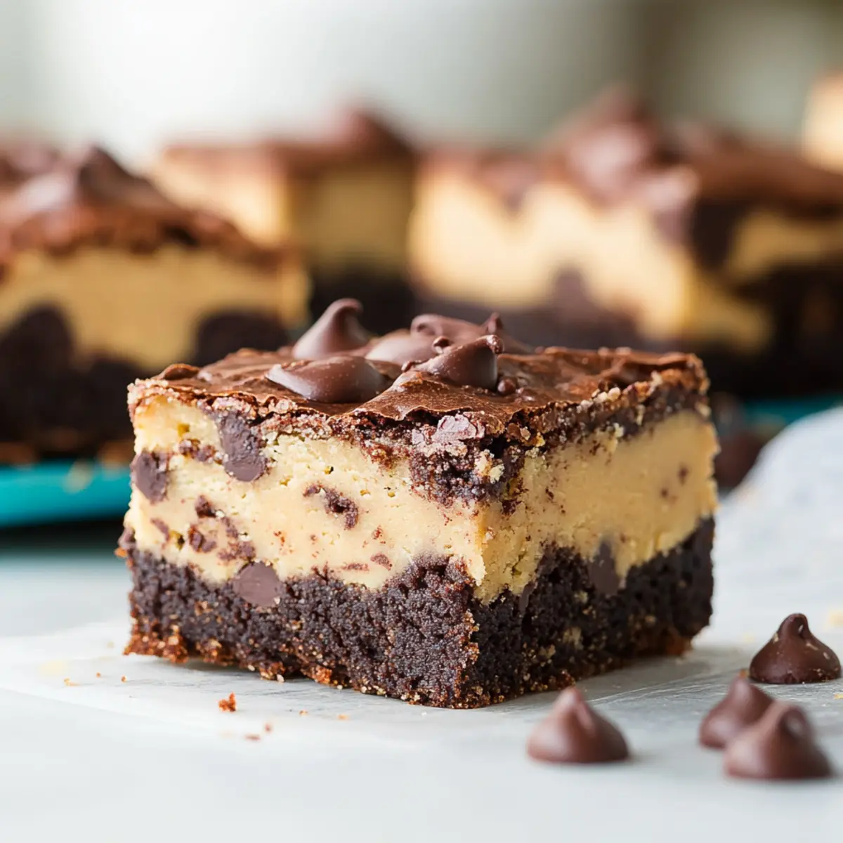 Indulgent Cookie Dough Brownies Recipe for Chocolate Lovers