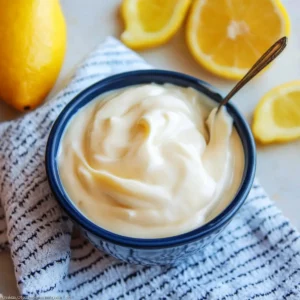 Healthy Homemade Mayonnaise