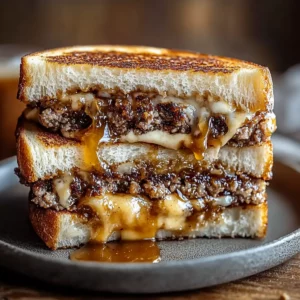 Patty Melt with Secret Sauce