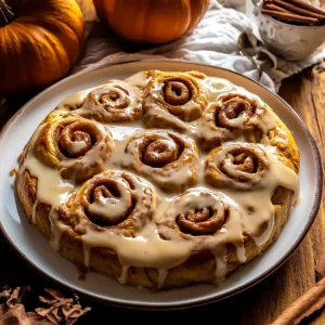 Pumpkin Spice Latte Cinnamon Rolls