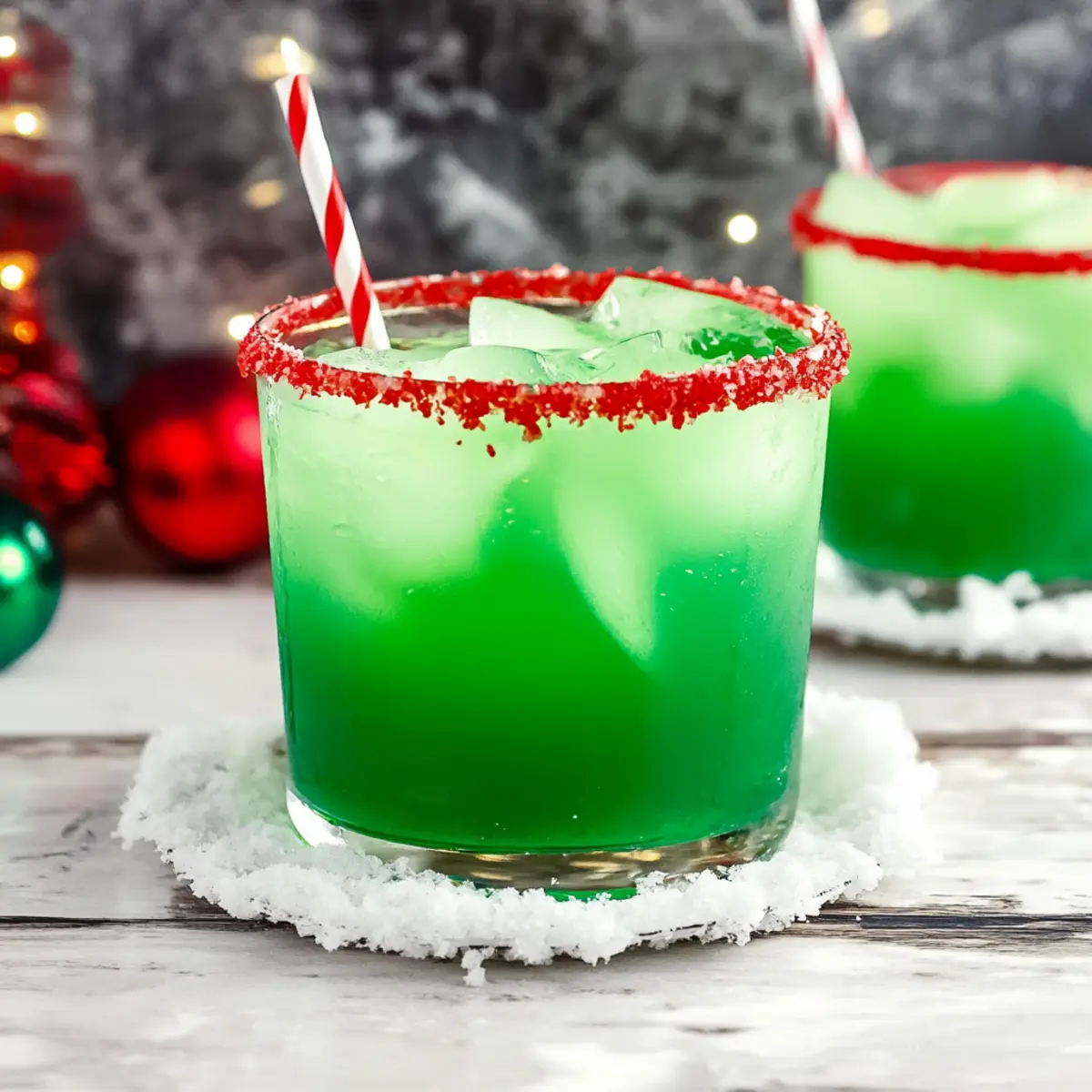 Delightful Green Grinch Mocktail Recipe for Holiday Celebrations