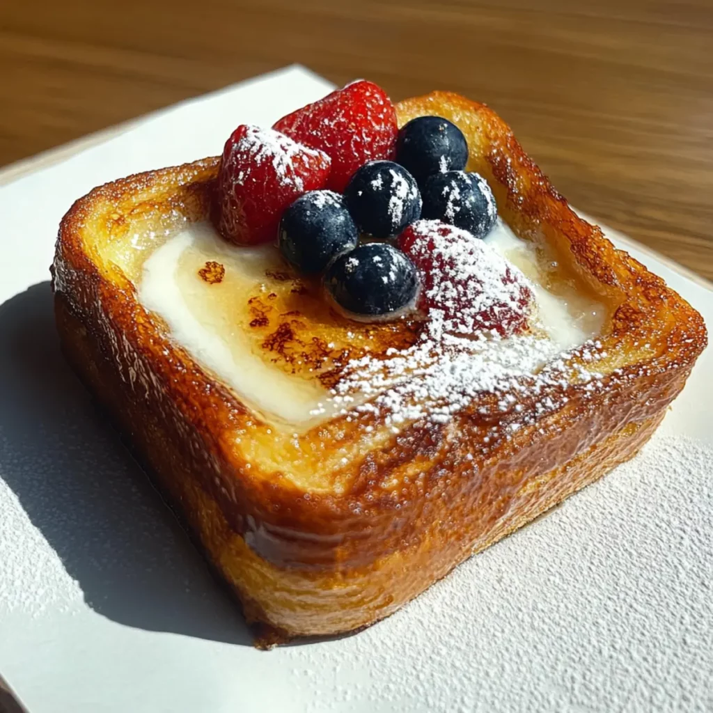 Crème Brûlée French Toast