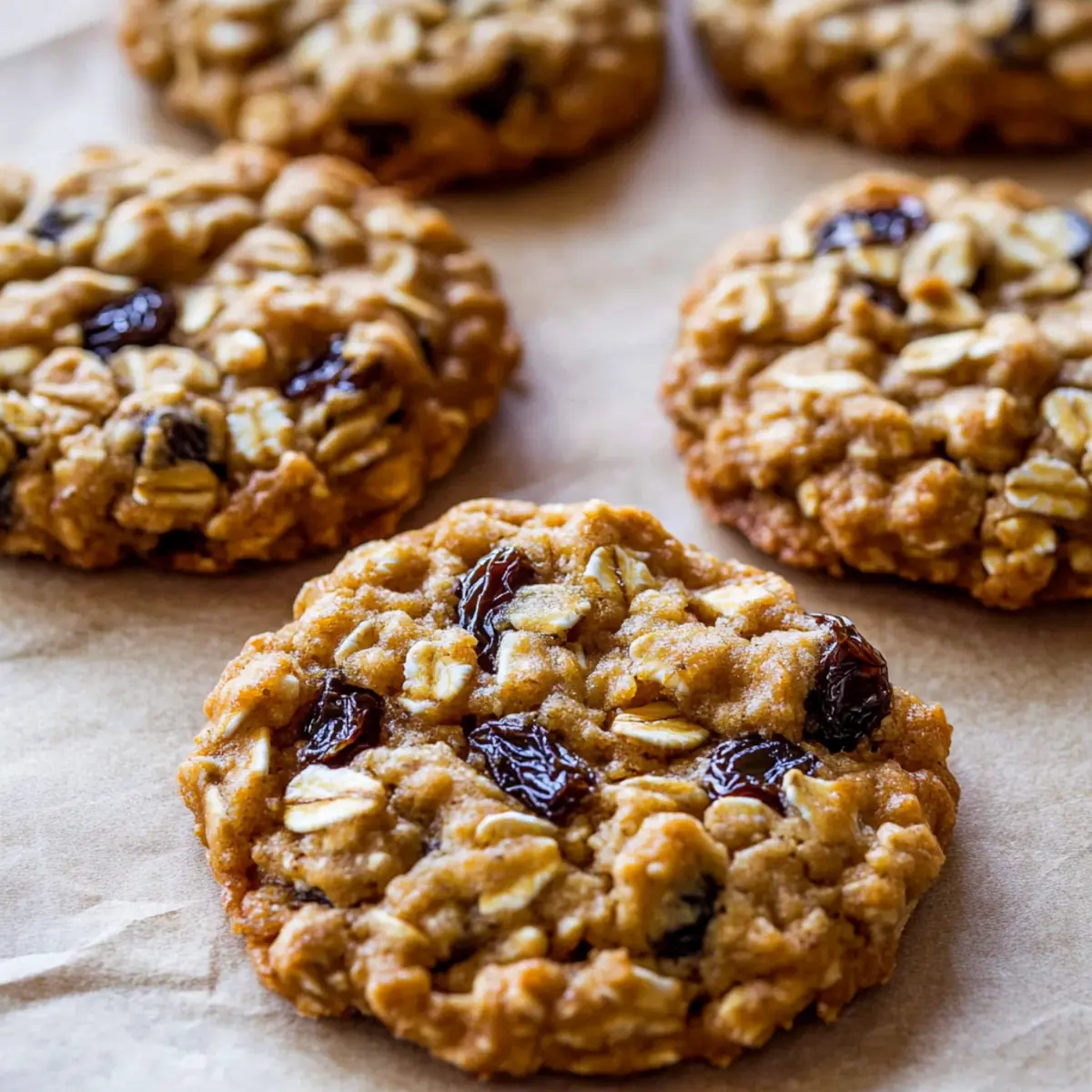Oatmeal Raisin Cookies