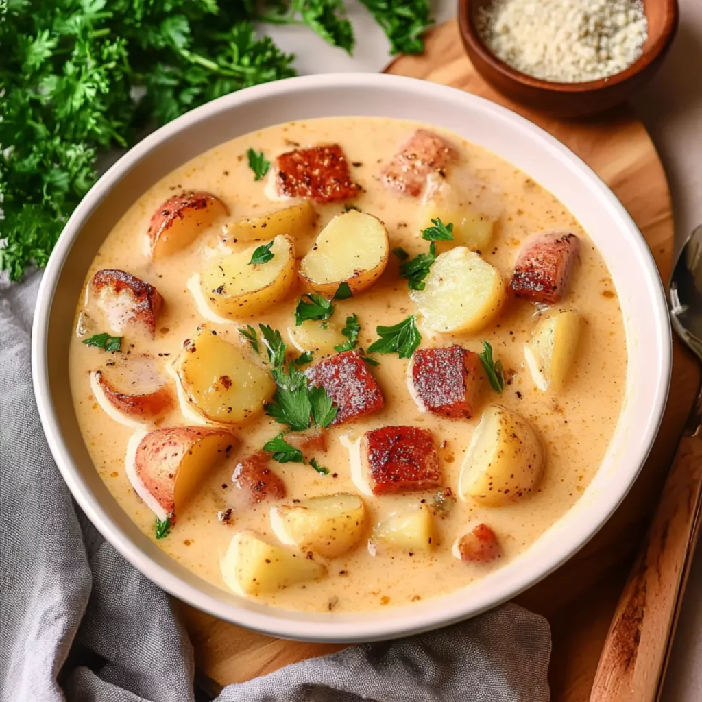 Creamy Cajun Potato Soup