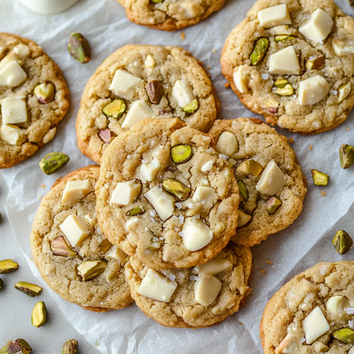 Delicious White Chocolate Pistachio Cookies Recipe to Try