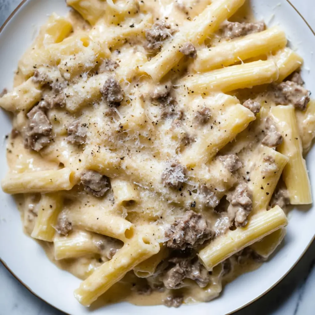 Creamy Beef Pasta