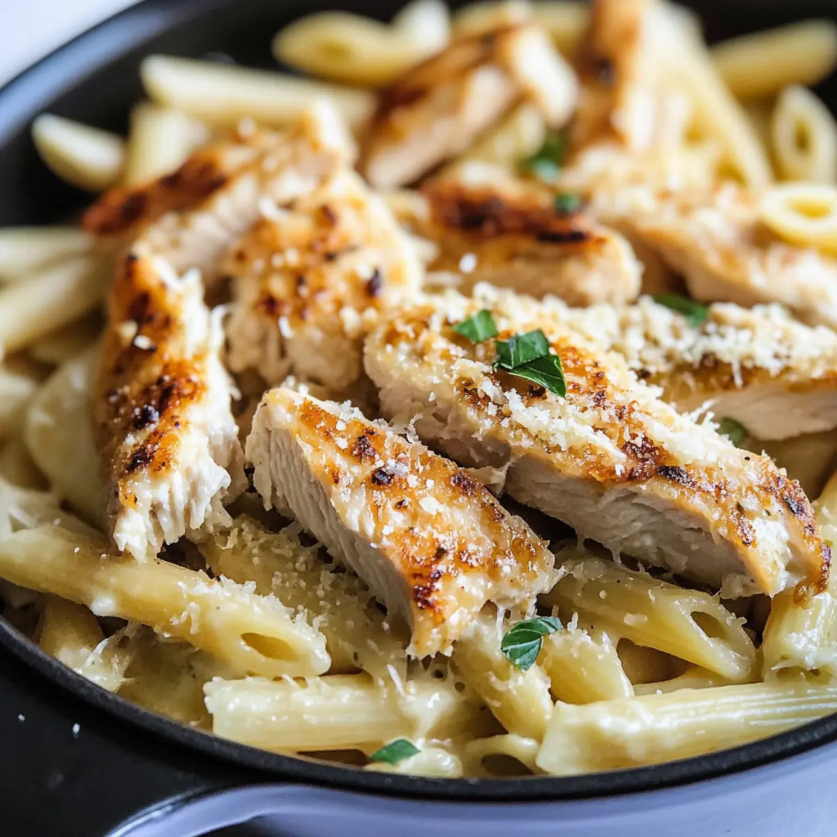 Easy Parmesan Chicken Pasta Recipe Ready in 30 Minutes