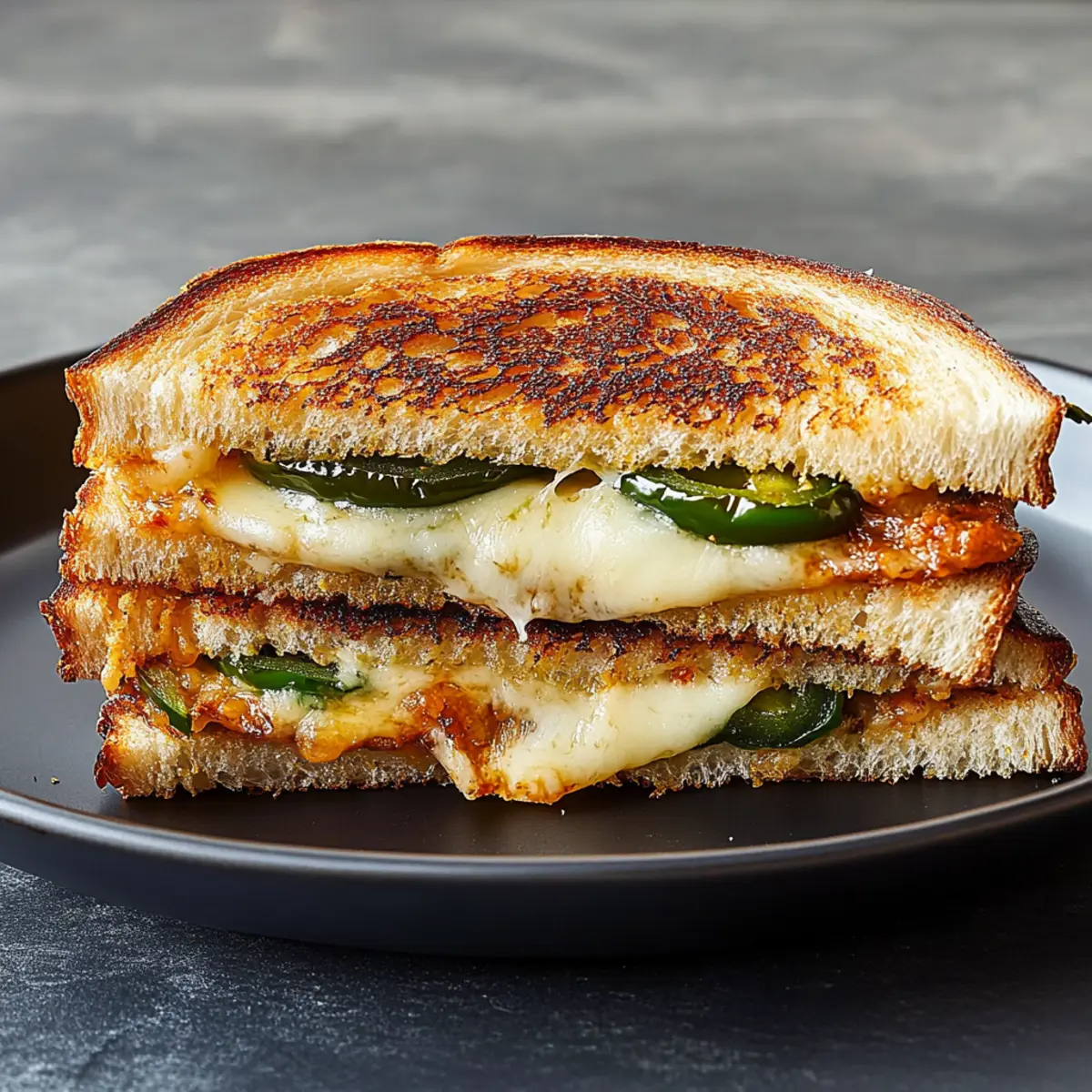 Delicious Roasted Jalapeño Popper Grilled Cheese Recipe