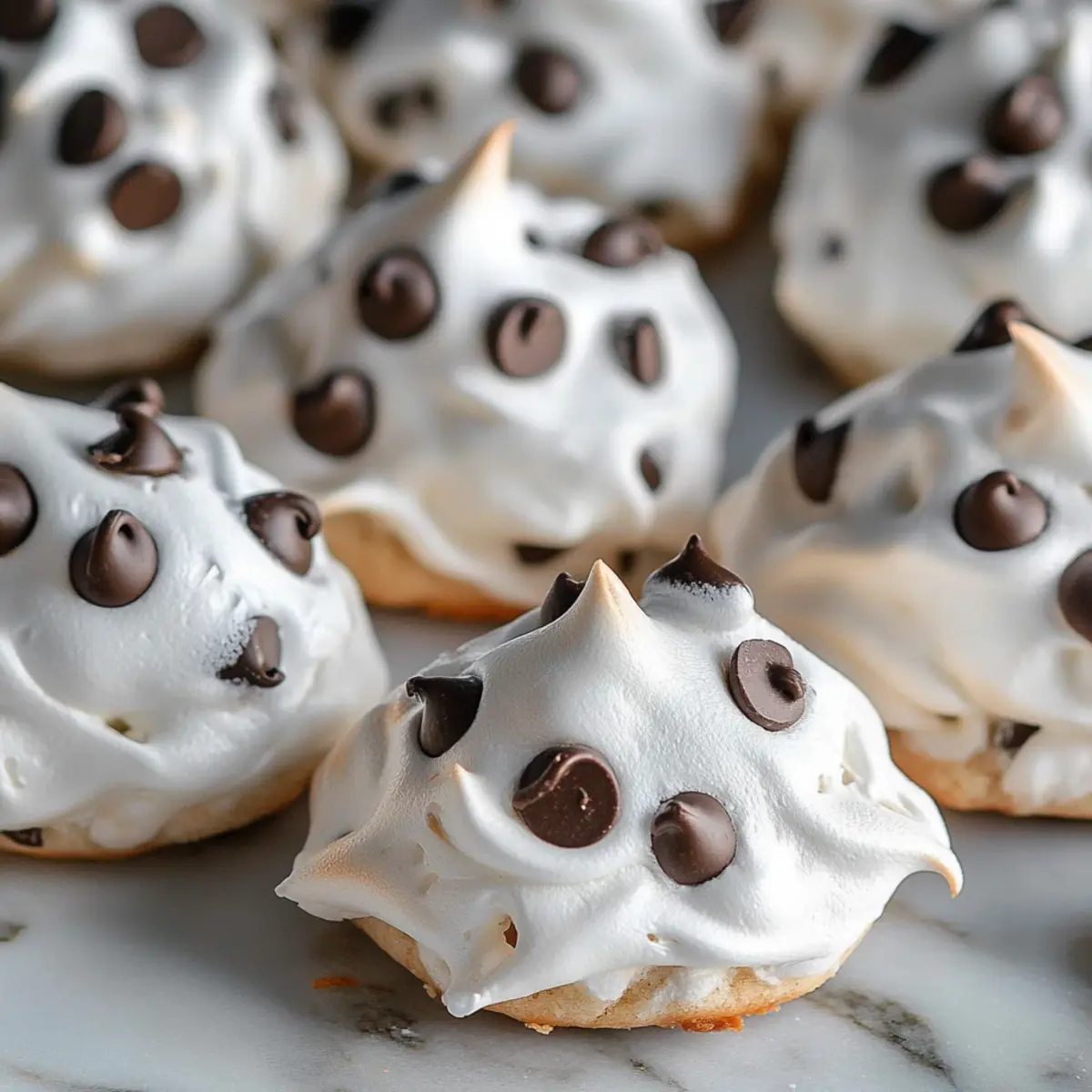 Deliciously Light Chocolate Chip Meringue Cookies Recipe