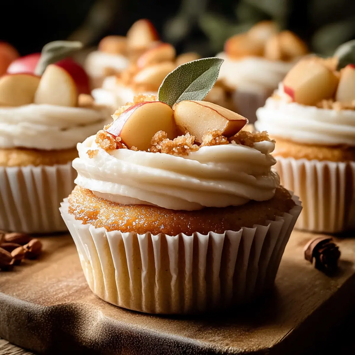 Apple Pie Cupcakes