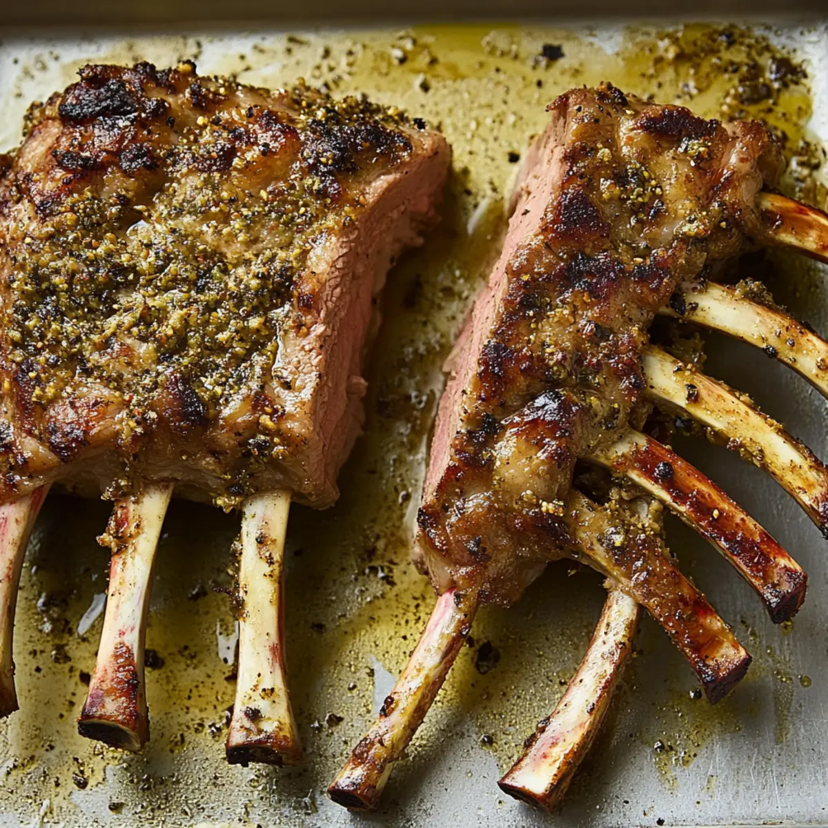 Roast Rack Of Lamb