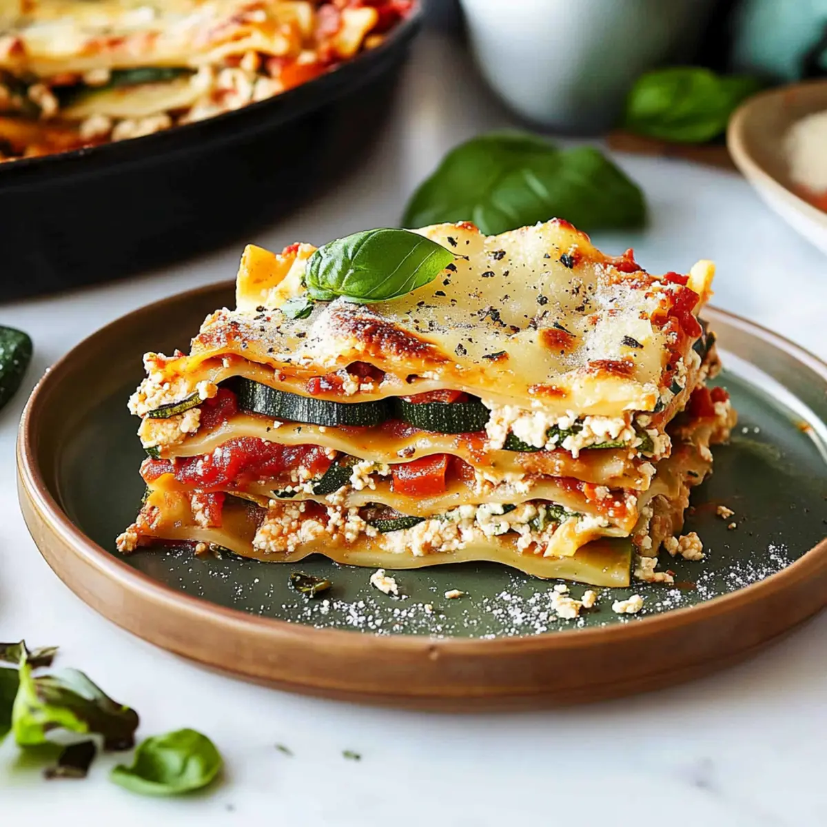 Delicious Mediterranean Vegetable Lasagna Recipe for Vegetarians