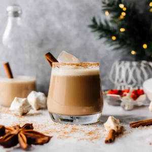 Cinnamon Spiced White Russian
