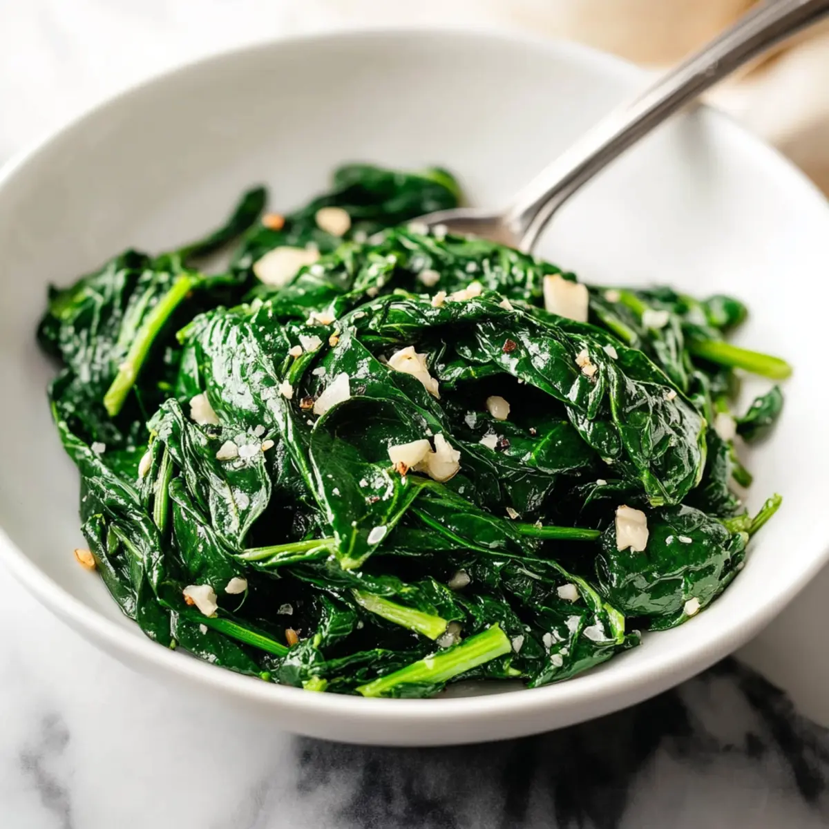 How to Make the Best Garlic Sautéed Spinach in 10 Minutes