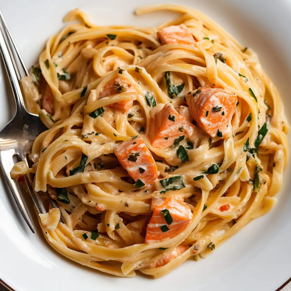Salmon Pasta