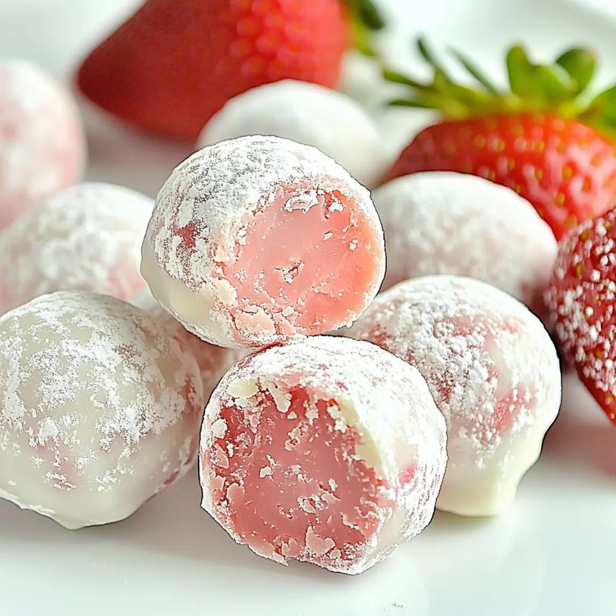 Delicious White Chocolate Strawberry Truffles Recipe to Indulge In