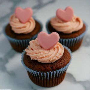 Simple Valentine’s Day Cupcakes