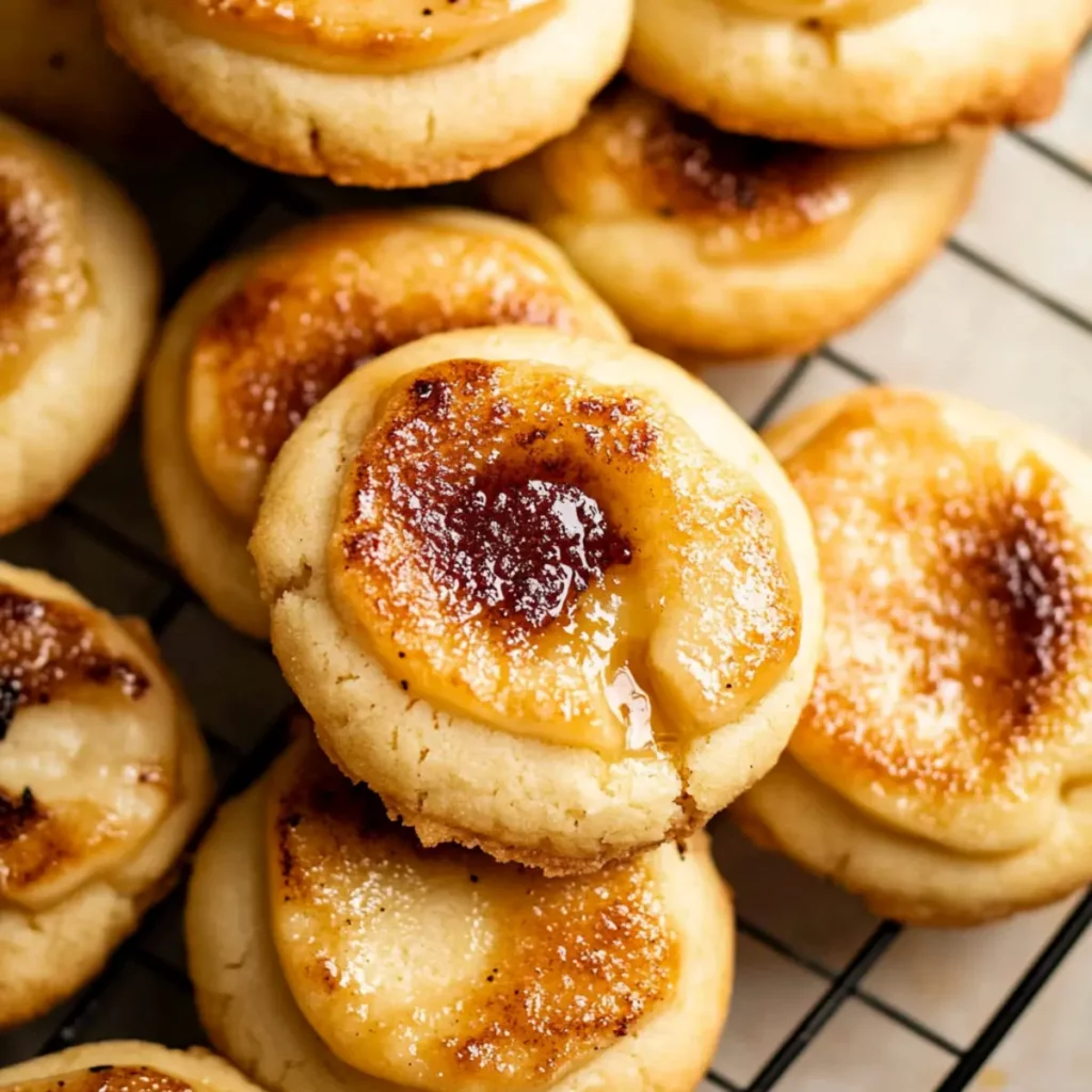 Crème Brûlée Cookies