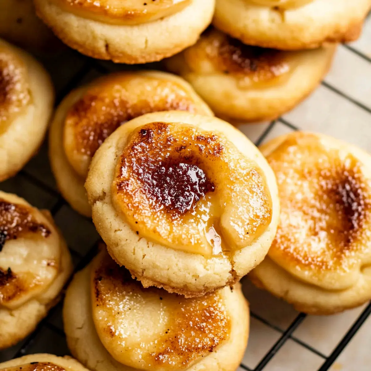Crème Brûlée Cookies