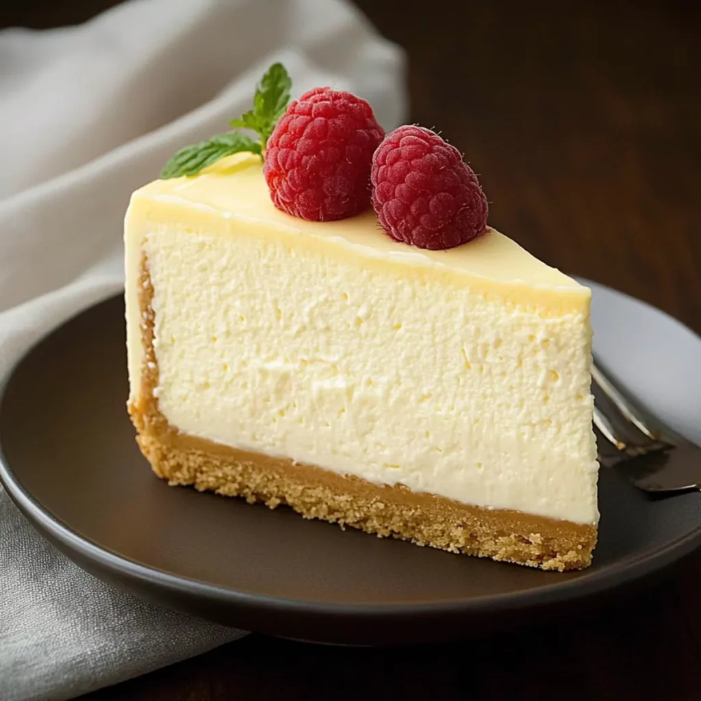The Best Vanilla Bean Butter Cheesecake