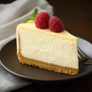 The Best Vanilla Bean Butter Cheesecake