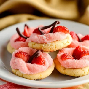 Bake Perfect Strawberry Kiss Cookies Every Time