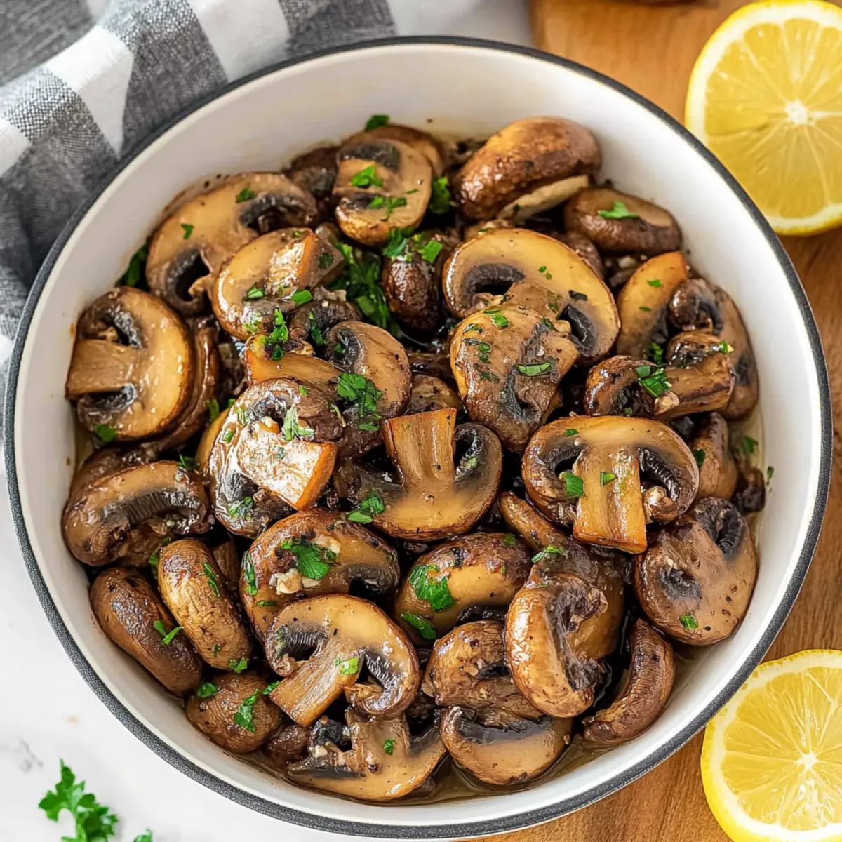 Texas Roadhouse-Style Sautéed Mushrooms