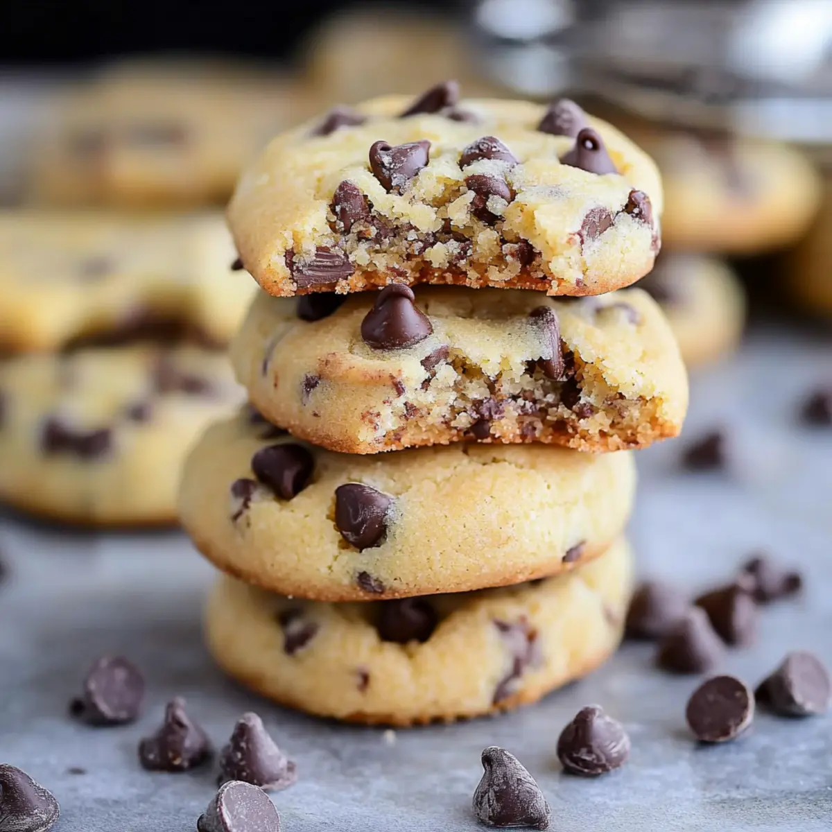 Delicious Chocolate Chip Toffee Shortbread Cookies Recipe