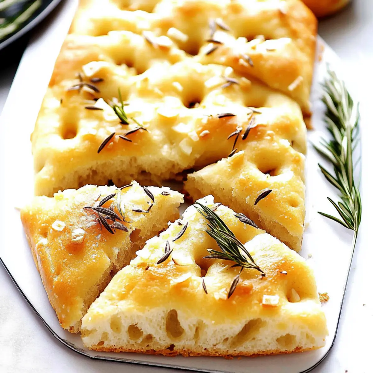 Easy Homemade Focaccia Bread