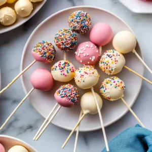 Fun & Colorful Cake Pops