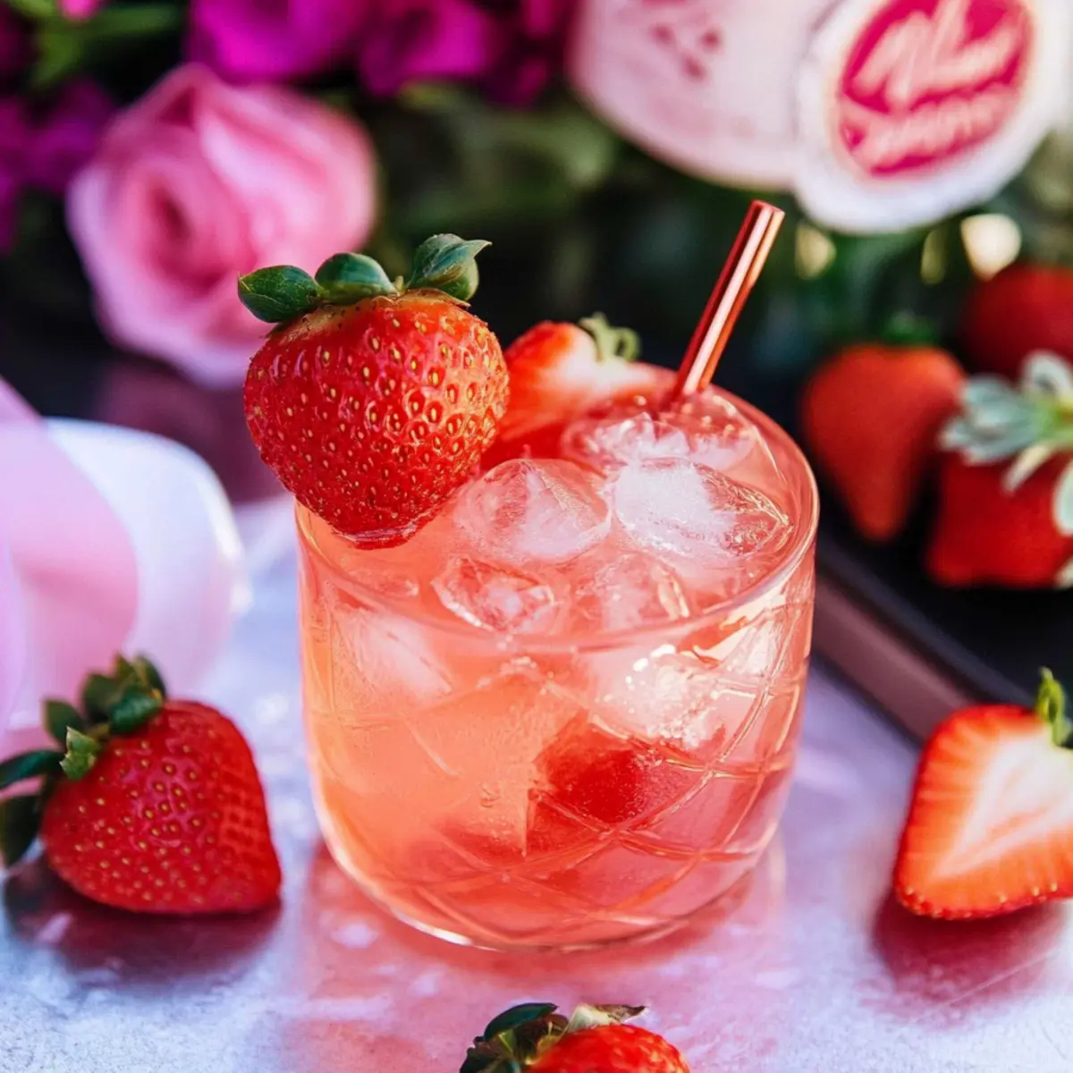 Delightful Strawberries & Chill Cocktail Recipe for Summer Sips