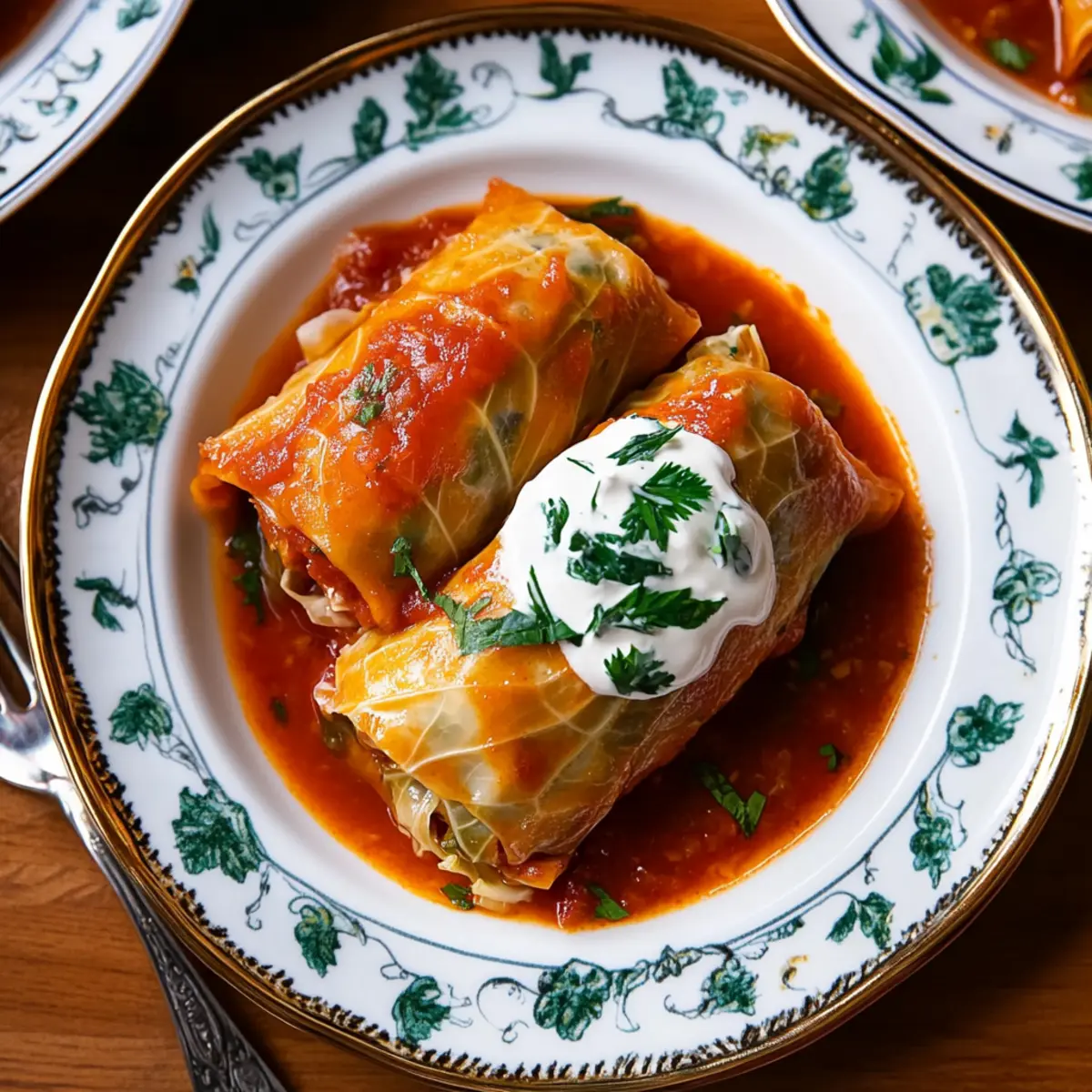 Ukrainian cabbage rolls