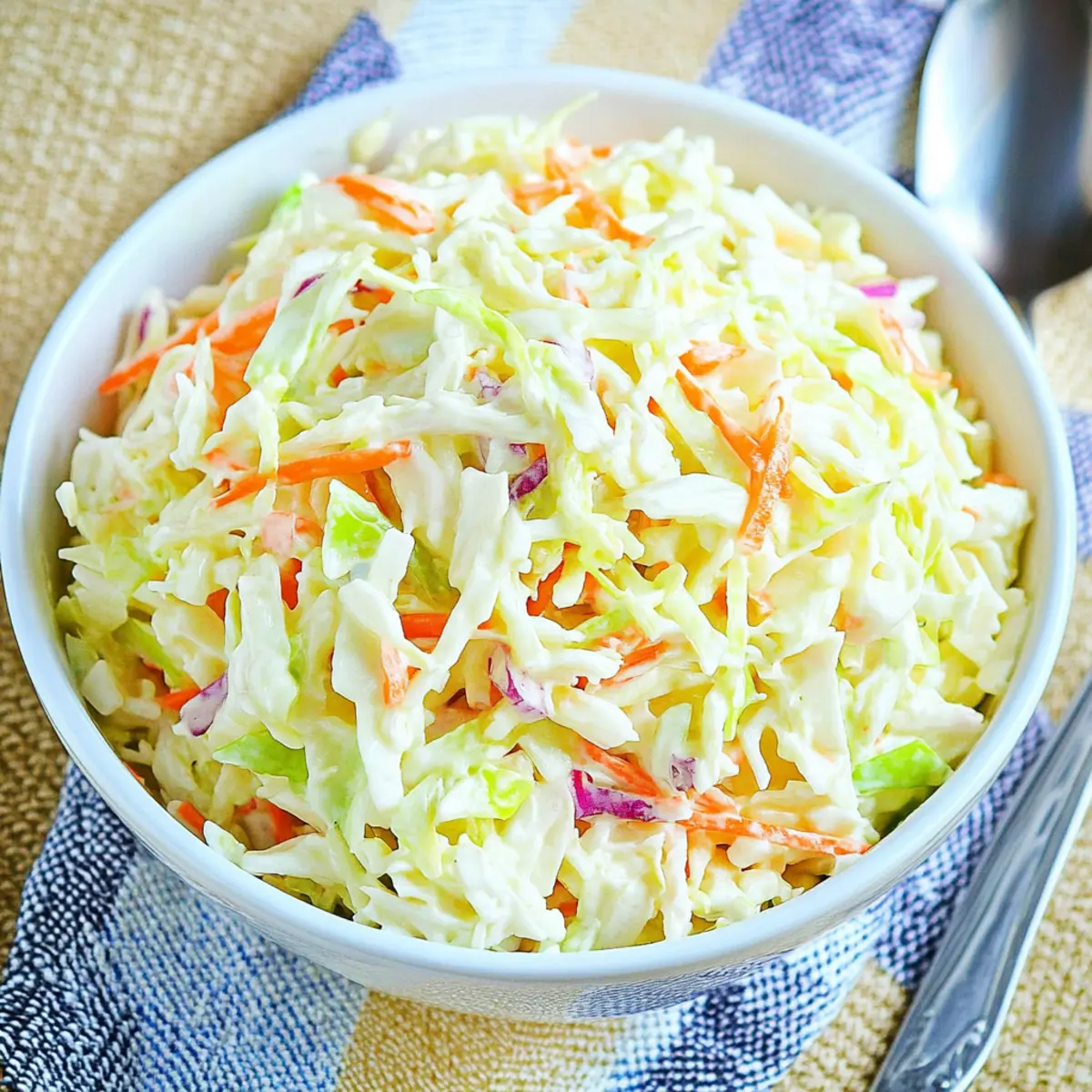 Extra Creamy KFC-Style Coleslaw