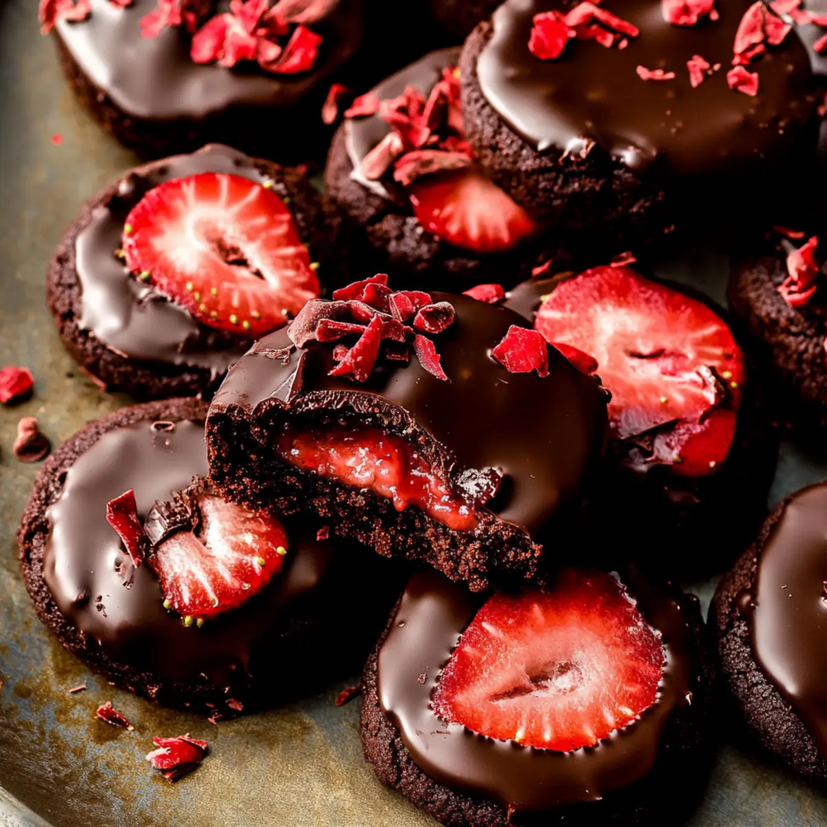 Indulgent Chocolate Covered Strawberry Cookies Recipe for You