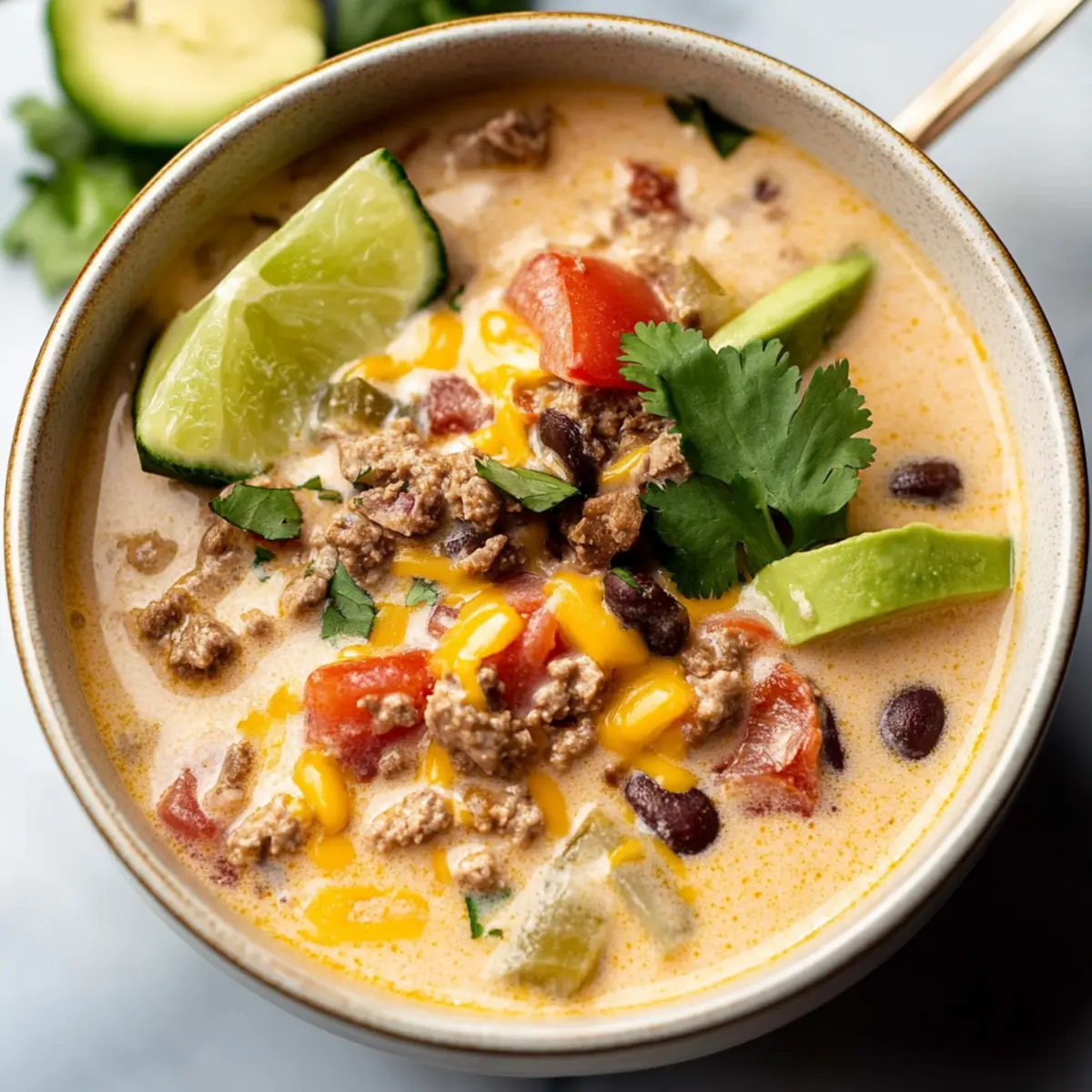 Creamy Taco Soup