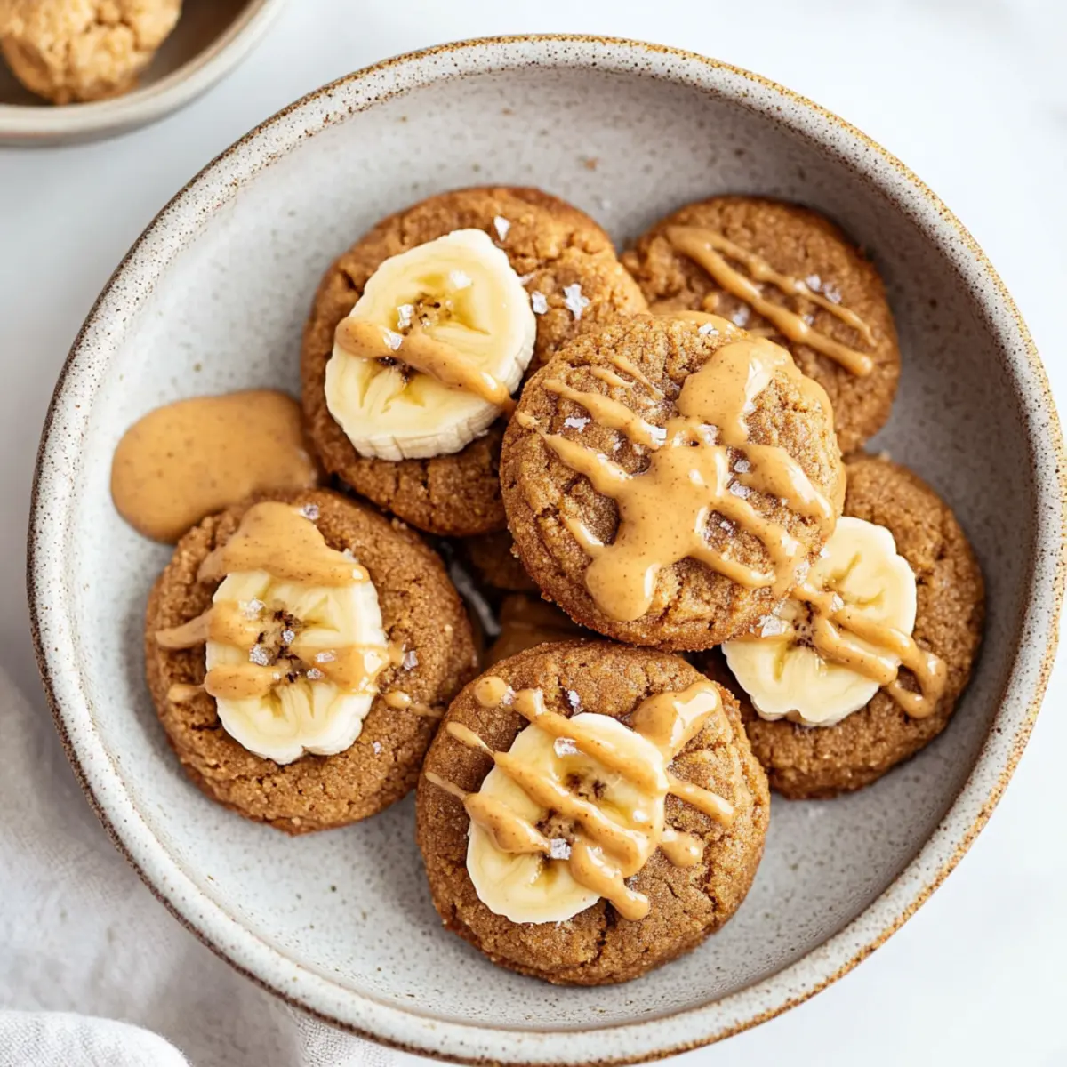Two-Ingredient Banana Peanut Butter Cookies
