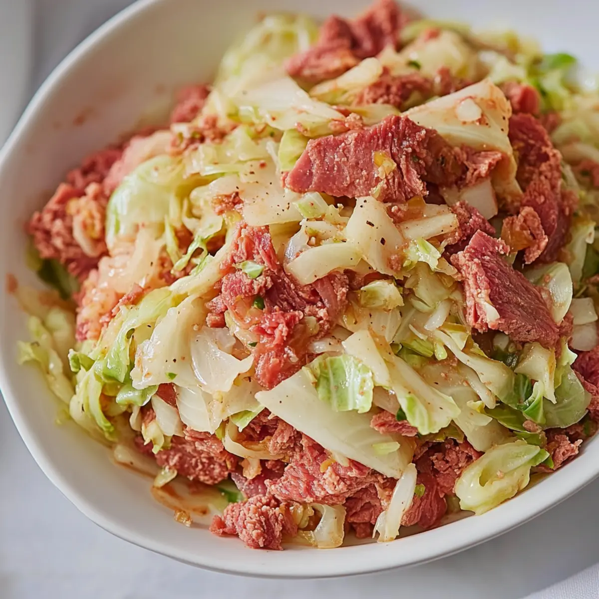 Jamaican Corned Beef & Cabbage