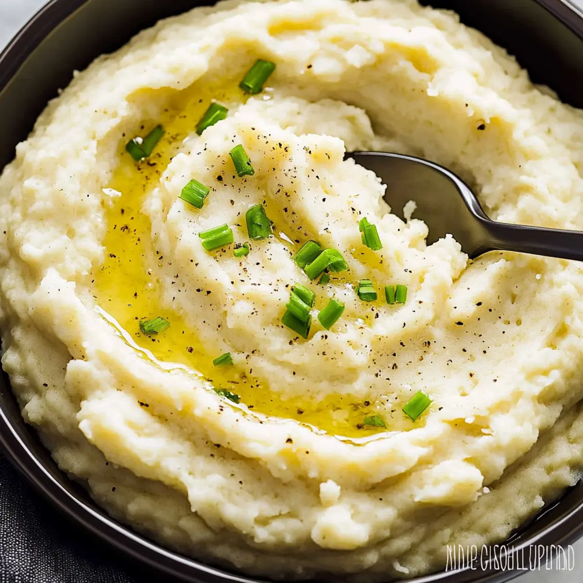 Keto Cauliflower Mashed Potatoes