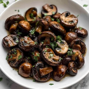 Balsamic Roasted Mushrooms